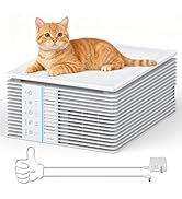 Air Purifiers for Home Large Room Up to 1300 Ft², MOOKA HEPA Air Purifier for Home Pets with Wash...