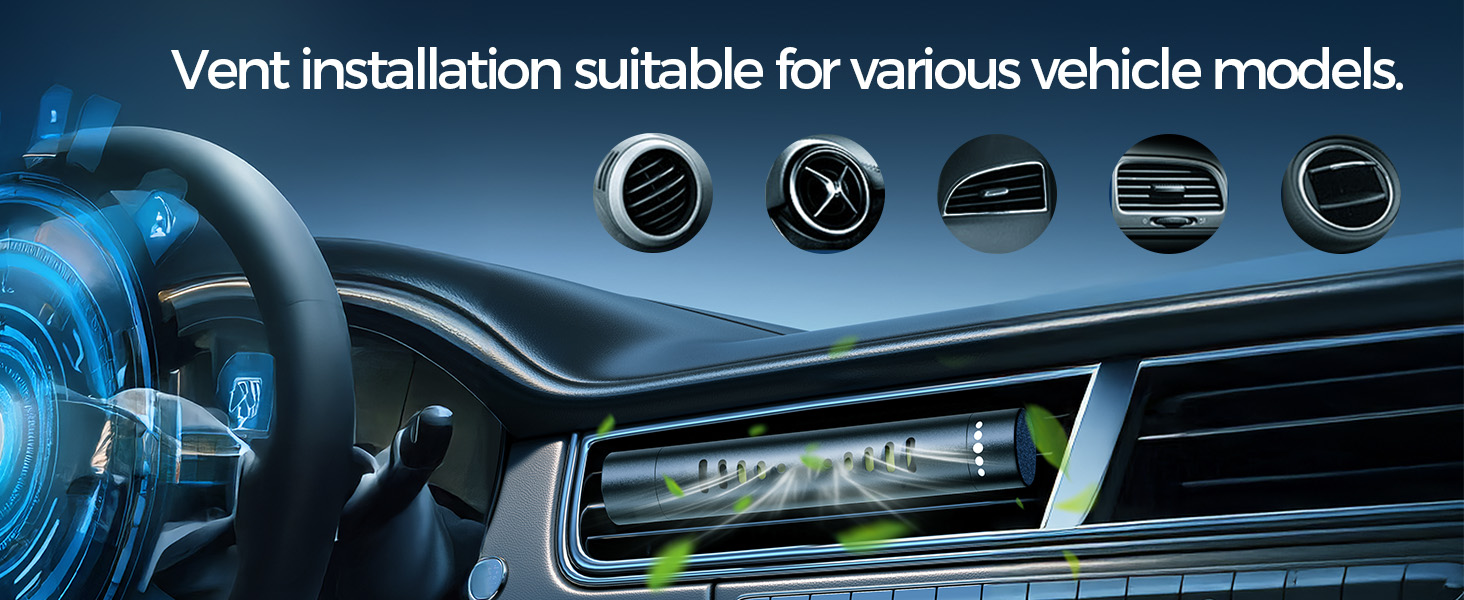 car diffuser vent clip