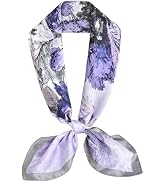Rcrawica Large Silk Feeling Hair Scarf Bandanas for Women Elegant Silky Satin Neck Scarves 35inch...