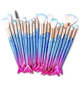 NICEMOVIC Stocking Stuffers for Girls, 20PCS Frozen Princess Makeup Brushes Sets, Teen Girl Gifts...