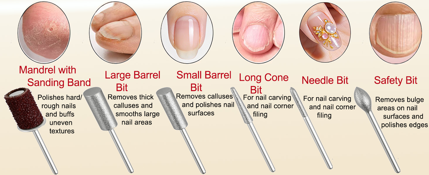 Salon-Grade Electric Nail Drill