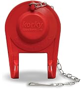 Korky 100BP Ultra High Performance Flapper Fits Most Toilets - Long Lasting Rubber - Easy to Inst...