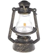 DPWOUM Miniature Lamps for Dollhouse,Doll House Retro Oil Lantern Dollhouse Accessories Scene Orn...