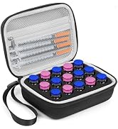 Peptide Case 15 Slots Insulin Fridge Holder Storage Case Protector Vial Holder Insulin Travel Cas...