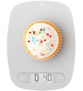 Greater Goods Food Scale – Digital Kitchen Scale, 1g Precision, Easy-Tare & Quick Conversion, Sli...