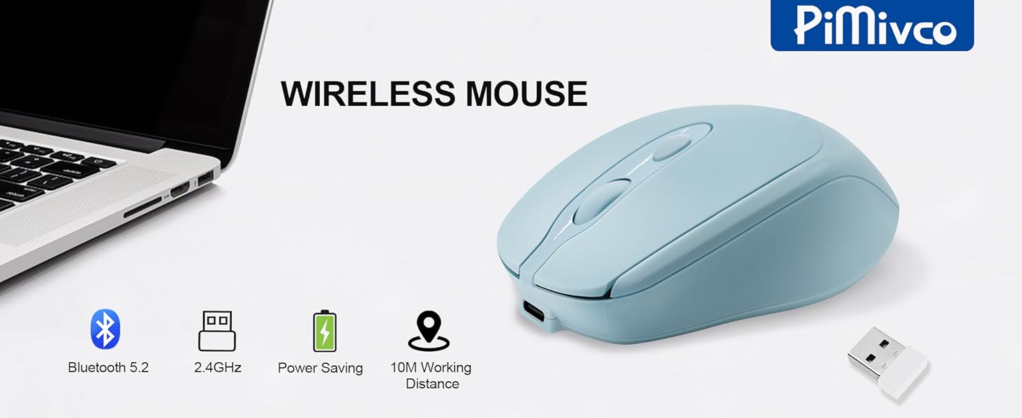 mouse wireless cordless mouse usb mouse wireless laptop mouse ergonomic wireless mouse blue mouse