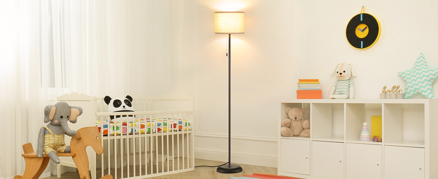 pole lamps minimalist for kid room study room