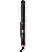 Farery 1 Inch Curling Iron Brush, Heated Round Brush for Compact Bouncy Curls, Hot Brush with Ant...