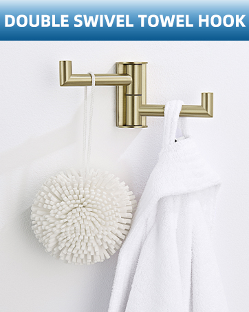 swivel towel hook