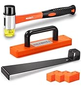 REXBETI 43-Piece Upgraded Laminate Flooring Tools, Wood Flooring Installation Kit, Solid Tapping ...