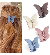 Canitor Butterfly Hair Clips for Women Butterfly Hair Claw Clips Small Hair Clips Butterfly Clips...