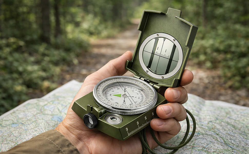 lensatic compass