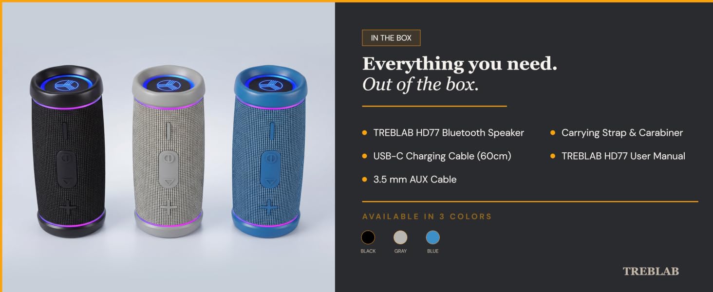 Everything you need. Out of the box.