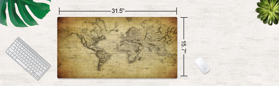 historical art print Gaming Desk Pad