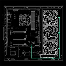 3 fan splitter;cpu fan splitter 4 pin;fan header splitter;pwm fan splitter;3 way fan splitter