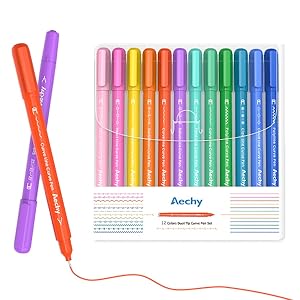 Aechy Felt Tip Curve Pen