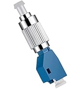 FC Male to LC Female Adapter FTTH Fiber Optic Connector Single Mode 9/125um Optical Adapter for V...