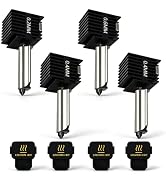 4-Pack 0.2/0.4/0.6mm A1 Mini Hotend Kit for Bambu Lab A1/A2L Nozzle | Detachable Hardened Steel N...