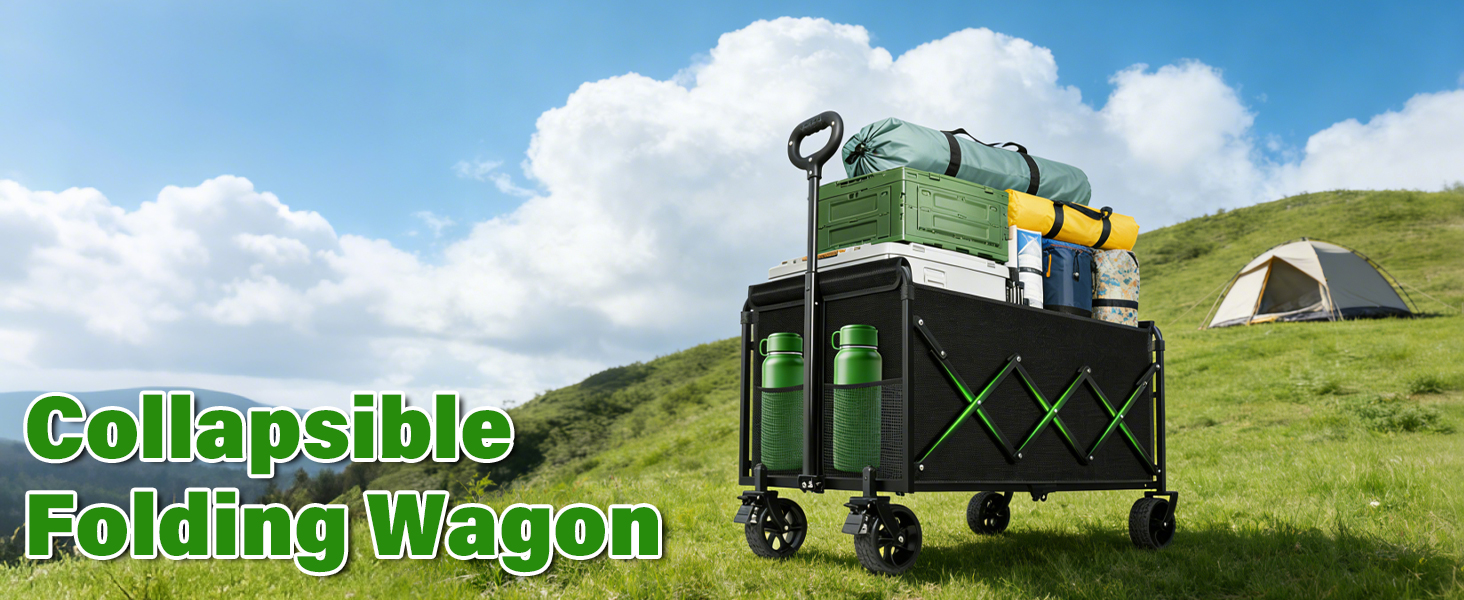 collapsible wagon cart