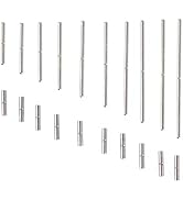 10 Types Watch Strap Watchband Tubes Pins Watch Repairing Tool Replacement Accessory, Watchband T...
