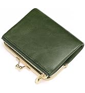RNIEGA Wallet Women Small RFID Blocking Bifold Leather Wallets for Women Vintage Coin Purse With ...