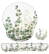 iLeadon Mouse Pad with Wrist Rest Set, Ergonomic Mouse Pad with Wrist Support, Easy Typing & Pain...