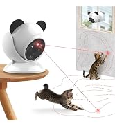 Sofolor Laser Cat Toys for Indoor Cats, Automatic Cat Laser Toy with Random Trajectory, Suction C...