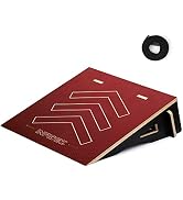 INFIDEZ Wooden Large Skateboard Ramp for Jumping, Bike Ramps for Kids Jumping, Foldable Launch Ra...