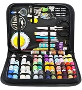 VelloStar Sewing Kit for Adults with Sewing Accessories and Supplies - 38 Color Threads, a Comple...