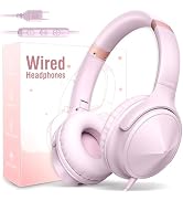 VkingMoR USB C Over Ear Headphones Wired, USB C Wired Headphones with Microphone, Volume Control,...