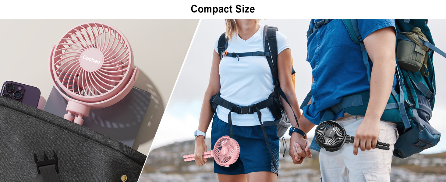 travel fan small portable