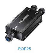 Cudy 2 Channel Gigabit Outdoor PoE Extender,2 Output PoE Ports, IP67 Waterproof, 10/100/1000Mbps,...