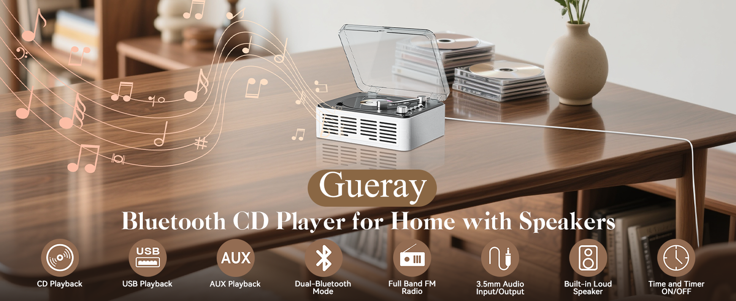 cd player record player
