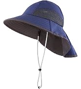 Connectyle Kids Sun Hat Adjustable Fishing Hat for Boys Grils Breathable UPF 50+ Protection Outdo...