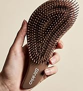 Mocha Brown Wave Detangling Brush