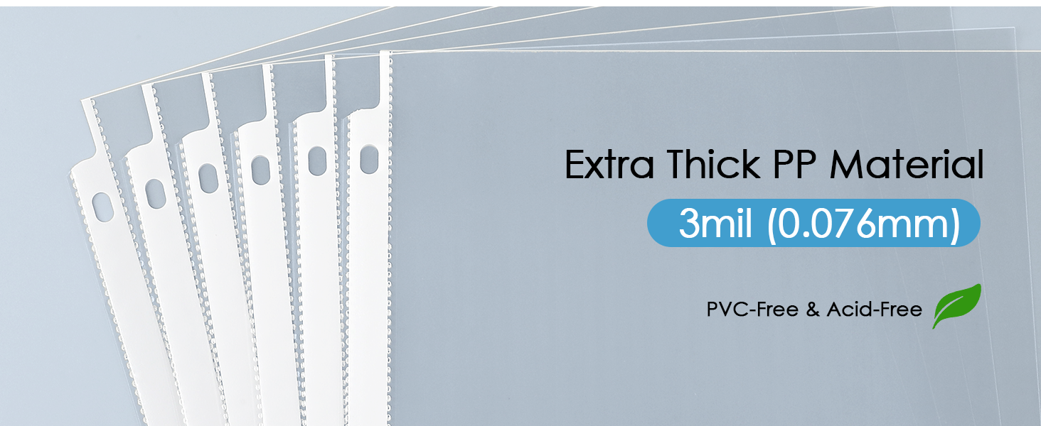 Heavy Duty Sheet Protectors