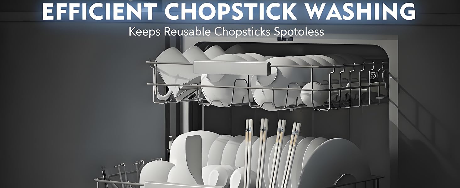 Premium Reusable titanium Chopsticks Set Experience Authentic Asian Cuisine at Home