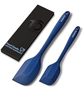 CUZAFO Heat Resistant 600? Silicone Spatula, Turner Mixing Spatulas set BPA Free Dishwasher Safe ...