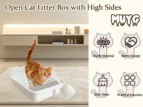 kitten sized litter box sifting