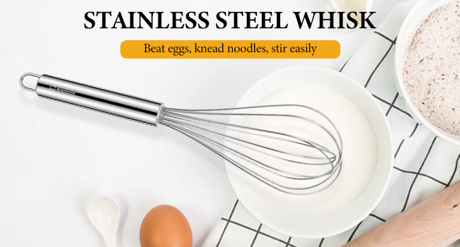Stainless Steel Whisk Set