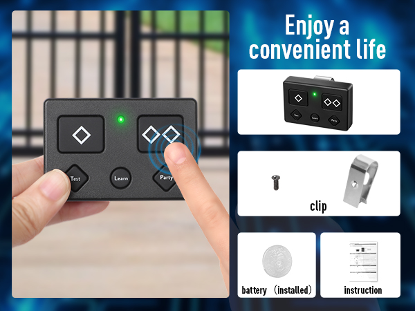 convenient opener remote