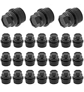 24PCS Wheel Lug Nut Covers M27x2.0 OEM 15646250,Bolt Covers Caps for Wheel Lug Nuts Protection an...