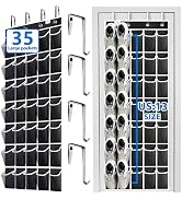 over the door shoe organizer,2024 upgraded,shoe organizer,35 Huge pockets,over door shoe organize...