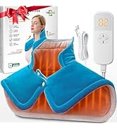 Heating Pad for Neck and Shoulders, Gifts for Men Dad Women Mom, Fathers Day Mothers Day Birthday...