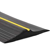 20Ft/6M Universal Garage Threshold Seal Strip, Garage Door Bottom Weatherproof Strip Rubber DIY W...