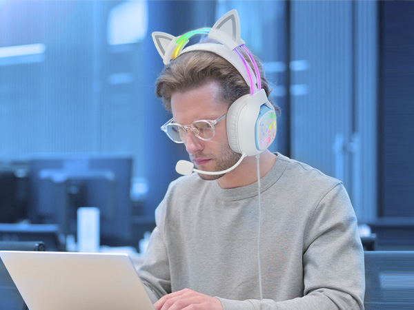 Headset for office work