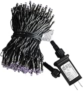 Christmas Lights 69.6Ft 200 LED String Lights Indoor, Outdoor Xmas Tree Lights Waterproof, 8 Ligh...