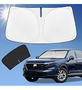 Sun Shade Sunshade Windshield Cover for Honda CR-V CRV 2023-2024, 4-Layer Front Window Shade Cust...
