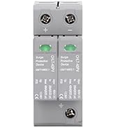 2P PV Surge Protector DC 600V Photovoltaic Surge Arrestor Overvoltage Protection 20KA to 40KA