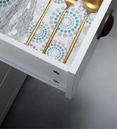Drawer and Shelf Liner, Non-Slip Kitchen Cabinet Liners Non-Adhesive Thick Strong Grip